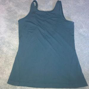 Lululemon lowcut back dark tank top size 8